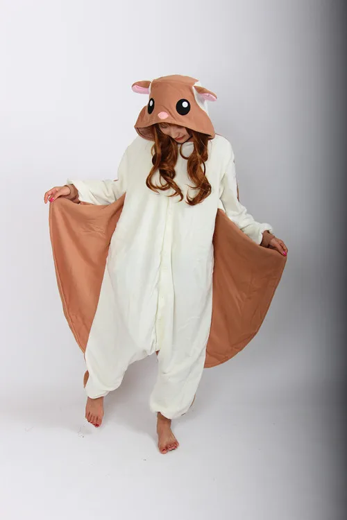Flying Squirrel Onesie Child Kid's Flying Squirrel Costume