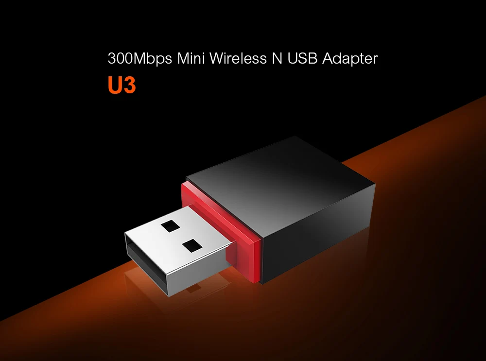 Tenda U3 usb адаптер мини 300 Мбит/с беспроводной wifi сетевой адаптер USB2.0 Портативный WiFi точка доступа подключи и играй Сетевая карта