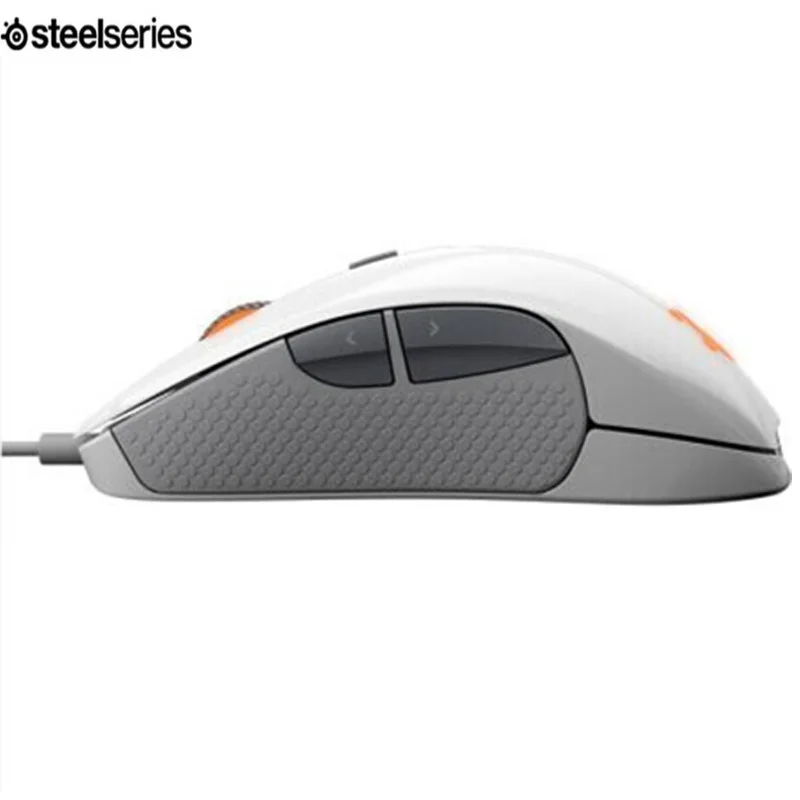 

Original Steelseries USB mouse Rival 300 6500DPI Adjustable USB Computer Mouse Optical Gaming Mouse Engine Steelseries white