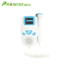 Doppler fœtal pr + mise avec thermomètre auriculaire, détecteur 2.5MHZ professionnel de qualité supérieure, moniteur de battement de coeur Portable