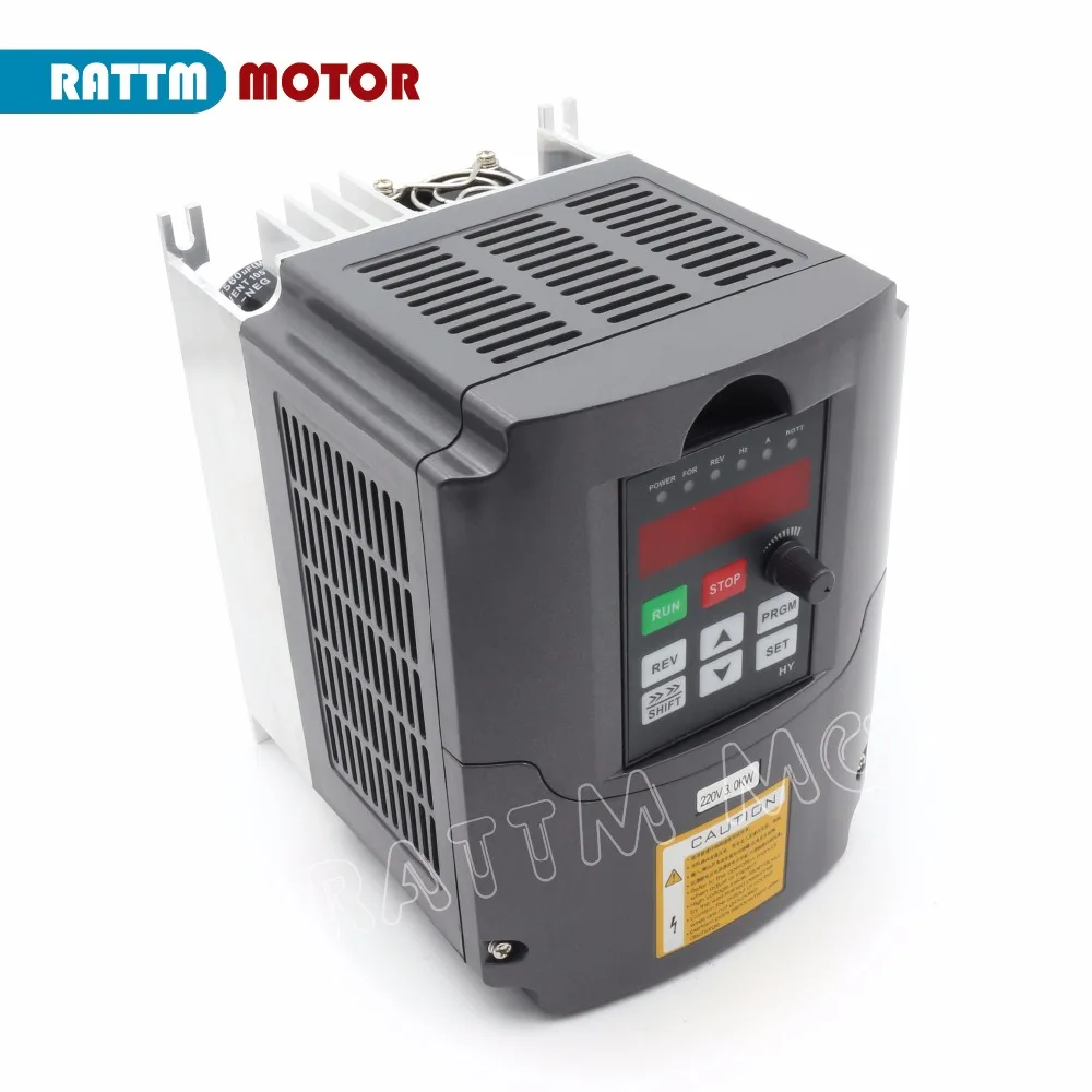 ЕС Бесплатный НДС 3 кВт 220 В Инвертор VFD драйвер переменной частоты 4HP выход фазы