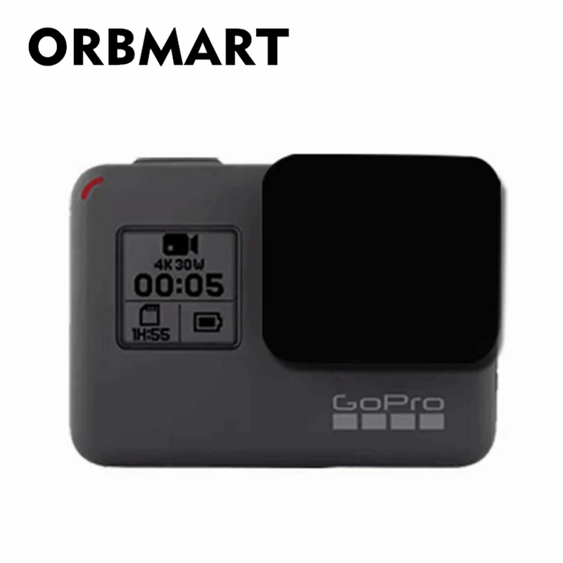 

ORBMART Lens Cap Cover Housing Case For Gopro Go Pro Hero 5 6 7 Black