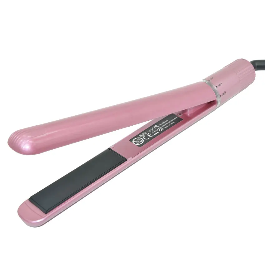 

Queenme Professional Hair Straightener 2 In 1 Hair Straightening Iron Ceramic Titanium Flat Iron and Curling Iron Styling Tools