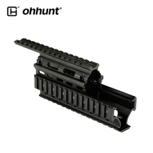 Ohhunt Тактический АК Handguard RIS Quad Rail системы стандартный Пикатинни Вивер крепление рельсового прицела для AK47 74 AKs
