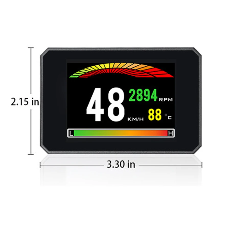 Проектор на лобовое стекло автомобильный 3 9 дюйма OBD2|Проекционный дисплей| |
