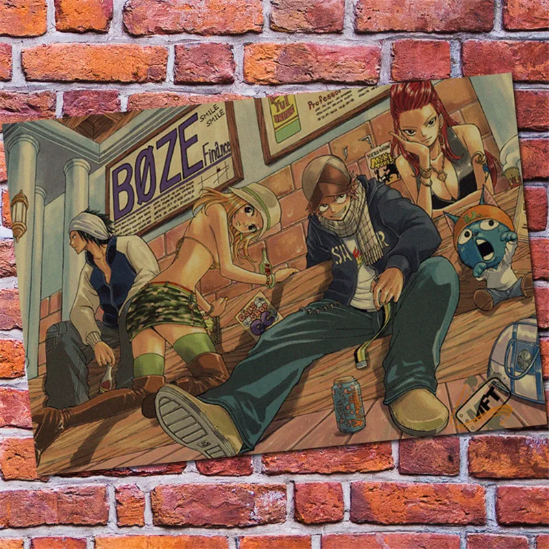 Boze Fairy Tail Poster Wall