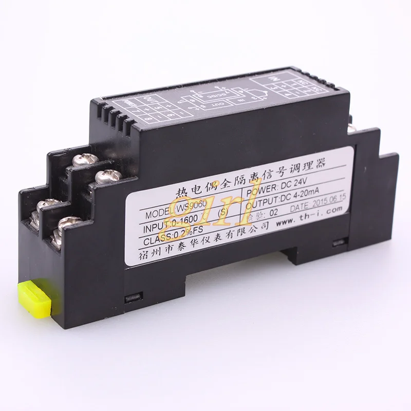 

Pulse frequency transmitter signal isolator module 4-20mA conversion output voltage current 0-10V 0-5V