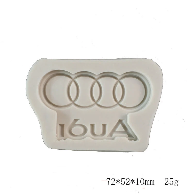 Car Logo Shaped Cake Mould DIY Fondant Silicone Mold Baking Chocolate Cake Decoration Tools Bakeware Tools Brand-Name Car Mold3