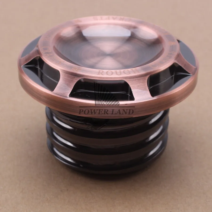 1pcs Cafe Bronze Color Motorcycle Retro Manual Aluminum Rough Craft Old