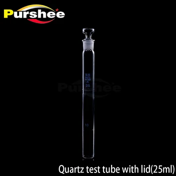 

Quartz test tube with lid(25ml)