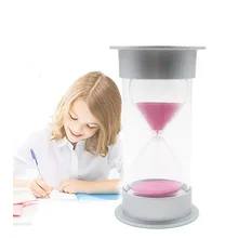 Sand Timer Security Fashion Silver cover Hourglass 15 Minutes Sand Clock for Children creative home decoration Sand Timer Security Fashion Silver cover Hourglass 15 Minutes Sand Clock for Children creative home decoration