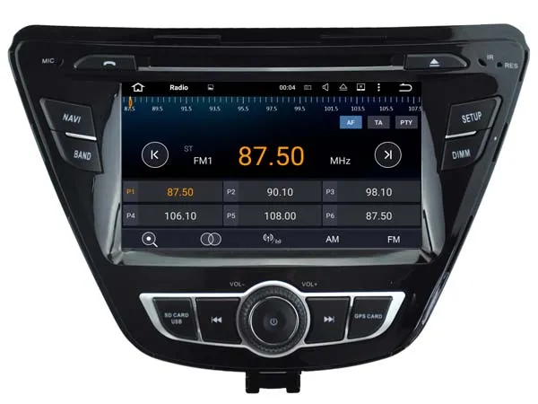 Top Android 9.0 CAR Audio DVD player FOR HYUNDAI ELANTRA 2014 gps car Multimedia head unit device receiver support DVR WIFI DAB OBD 19