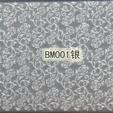 Смешанные 20 листов/партия BM001-012 серебряный милый 3D высокого качества 3D стикер для дизайна ногтей модный дизайн ногтей украшения