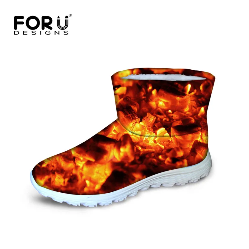 

Customized Flat Heel Winter Snow Shoes for Adult Fashion Casual Waterproof Warm Fur Women Boots Black Comfortable Ankle Boots
