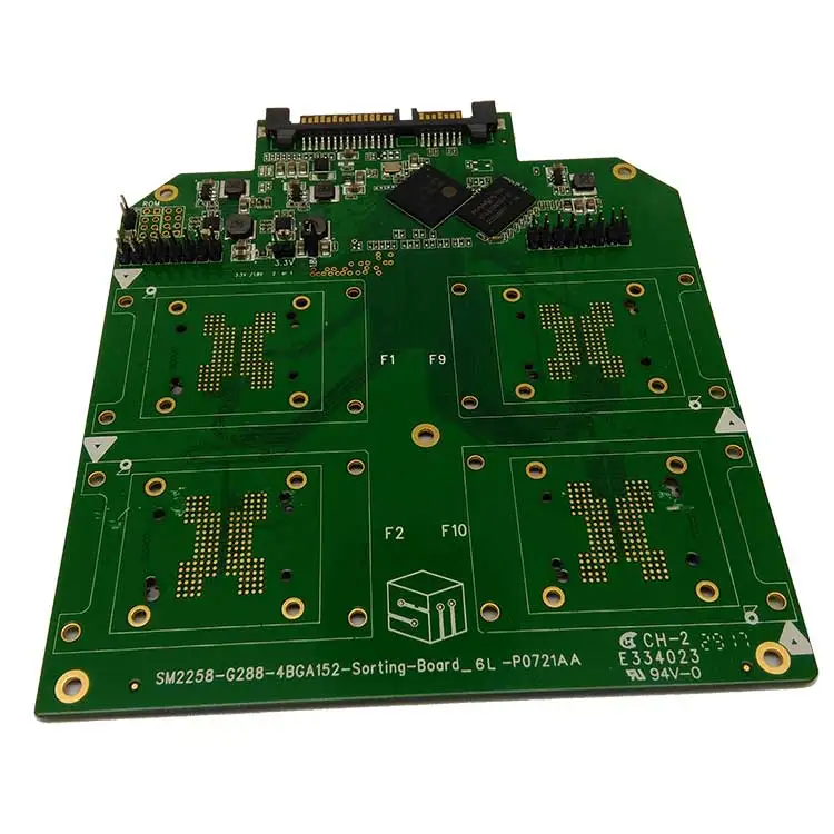 BGA152 один перетащить четыре флип испытательном стенде SM2258H мастер SSD флэш-накопитель на испытательном стенде