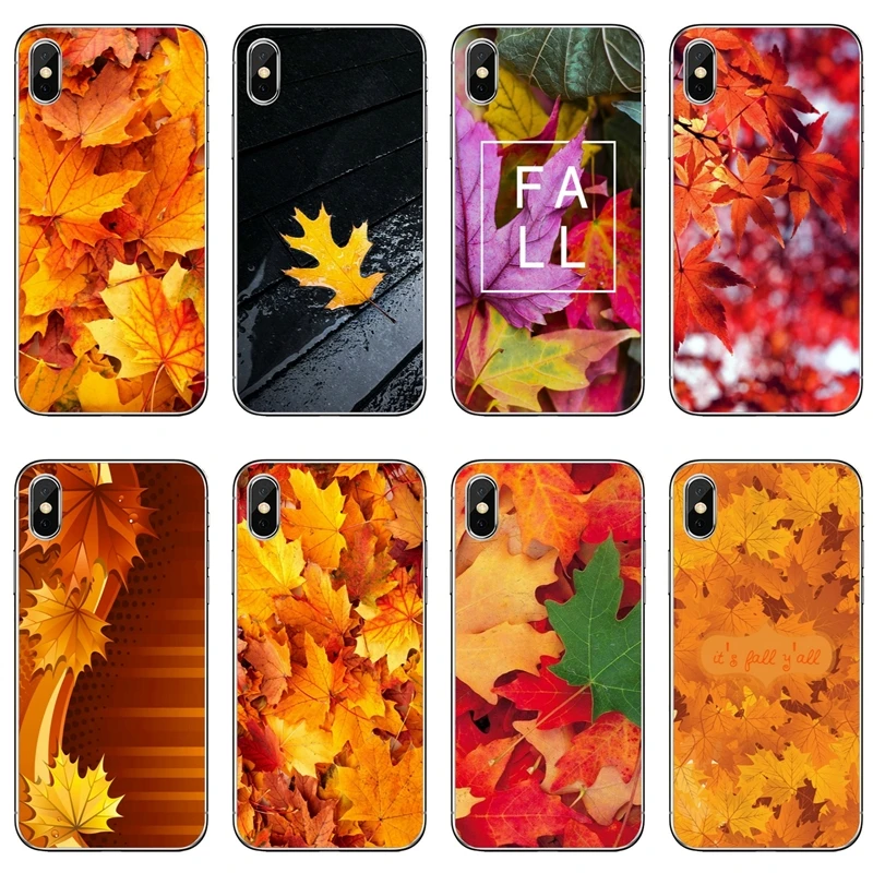 

Falling Leaves Maple Leaf autumn phone case For Huawei Honor 10 9 Lite 8 8C 8X 7C 7X 7A 6C pro Play 6X 6A 5A LYO-L21 V8 V10