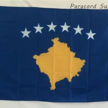 3ft x 5ft висит флаг полиэстер Косово Национальный флаг баннер 150x90 см для торжества большой флаг