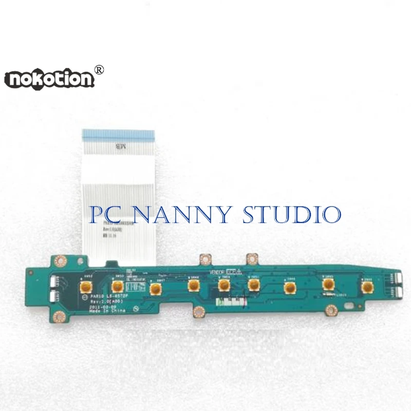 

NOKOTION GENUINE for Dell Alienware M18x R2 Led Board & Multimedia Volume Board w/Cable 4R02P 04R02P LS-6572P FAST SHIPPING
