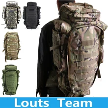 2018 100 Men Women Military Tactical Hiking Rifle Bag Trekking Travel Camping Outdoor Sport Backpack Rucksacks