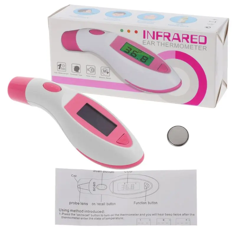 

Medical Household Infrared Thermometer Baby Adult Medical Ear Thermometer Digital Thermometer Fever Thermometer Baby JAN-30