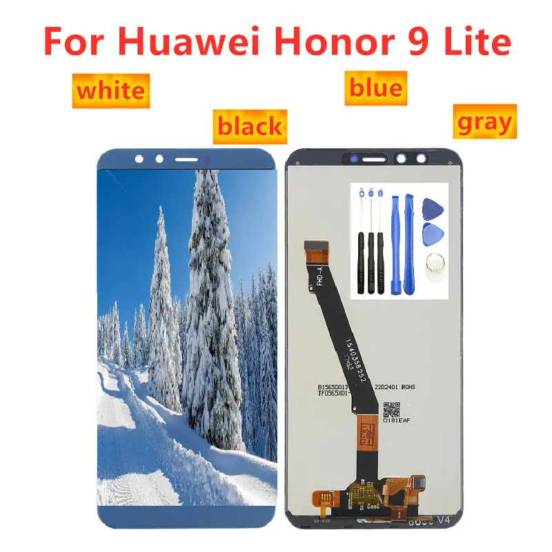 Для huawei Honor 9 Lite ЖК дисплей сенсорный экран дигитайзер для LLD L31 L22A 5 65&quot|Экраны