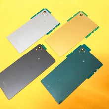 Задняя стеклянная крышка корпуса для sony Xperia Z5 E6603 E6633 E6653 E6683 Крышка батарейного отсека чехол+ логотип+ клей