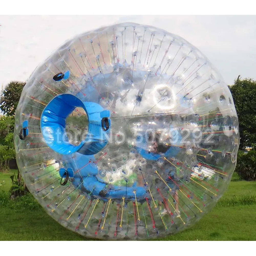 2,5 M Dia Zorbing мяч высшего качества надувной Зорб шар Человеческого Размера шар для хомяка/травяной шар для игр на открытом воздухе популярный человеческий пузырь