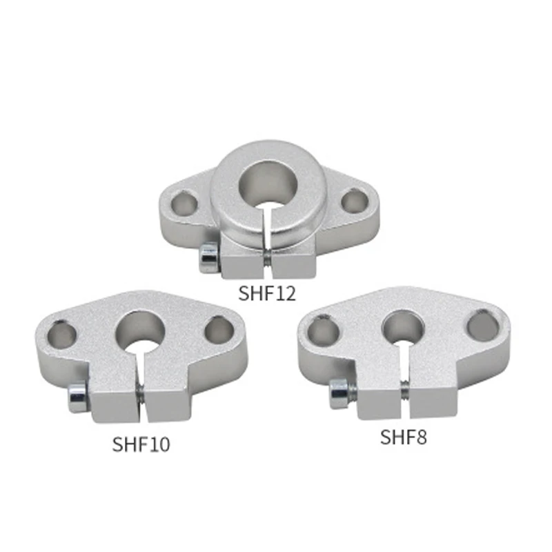 Хромированная линейная Опора вала SHF8 SHF10 SHF12 запчасти для 3D принтеров