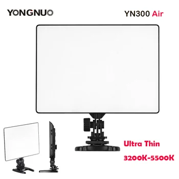 

New YONGNUO YN300 Air 3200K-5500K Ultra Thin On Camera Led Video Light Pad Panel for Canon Nikon Sony Panasonic