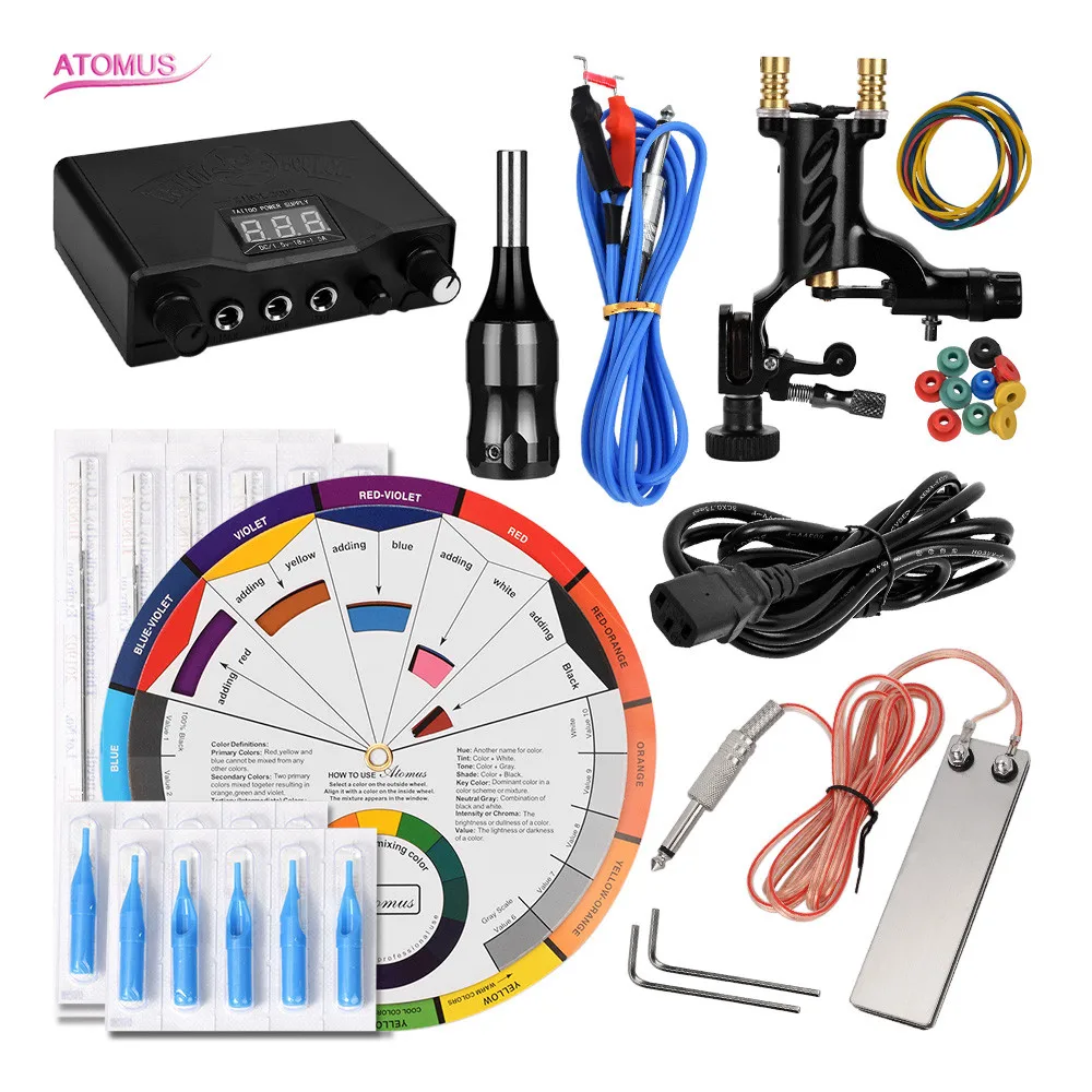 

Rotary Tattoo Machine Kits Makeup Machine Tattos Starter Tatto Rotativa Tatuagem Kit Tatuagem Tattoo De Kits Iniciante Tools Set
