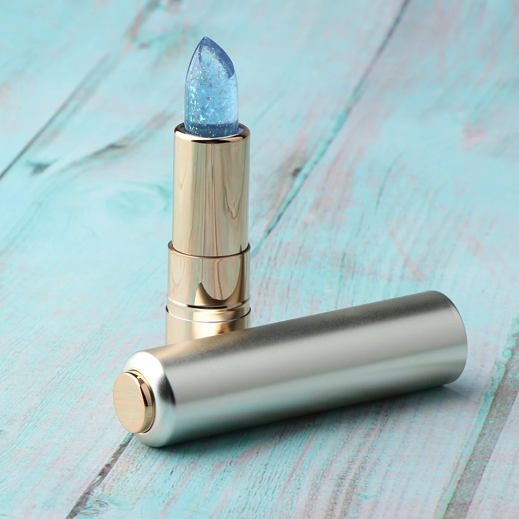 Jelly Lipstick Color Changing Lip Gloss Moisturizer Lip Balm Long Lasting Makeup Lip Tint
