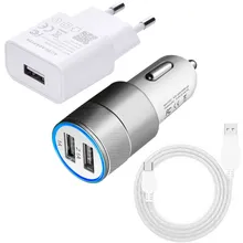 Honor 20 Pro Magic 2 3D Примечание 10 играть V20 V10 Быстрая зарядка зарядное устройство USB для путешествий автомобиль Зарядное устройство и Тип C потока светящийся светодиодный кабель