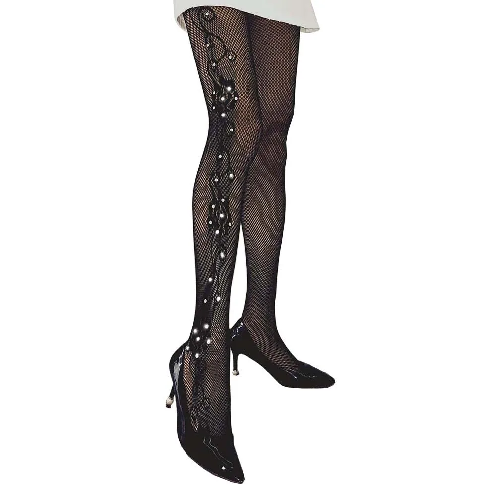 rhinestone stockings