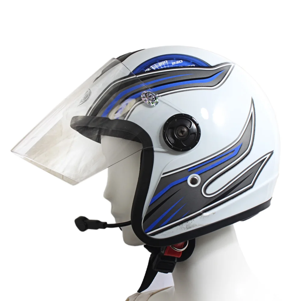 Мотоциклетная Bluetooth гарнитура для шлема домофон беспроводной громкой связи вызов спортивный динамик intercomunicador