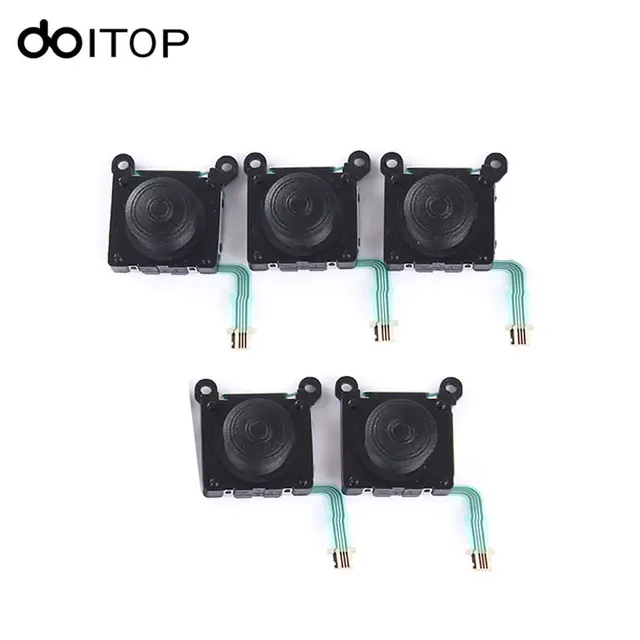 Special Price DOITOP 5PCS Replacement 3D Left Right Analog Joystick Control Pad Stick Button For PS Vita Slim PCH-2000 PSVita PSV 2000 #3