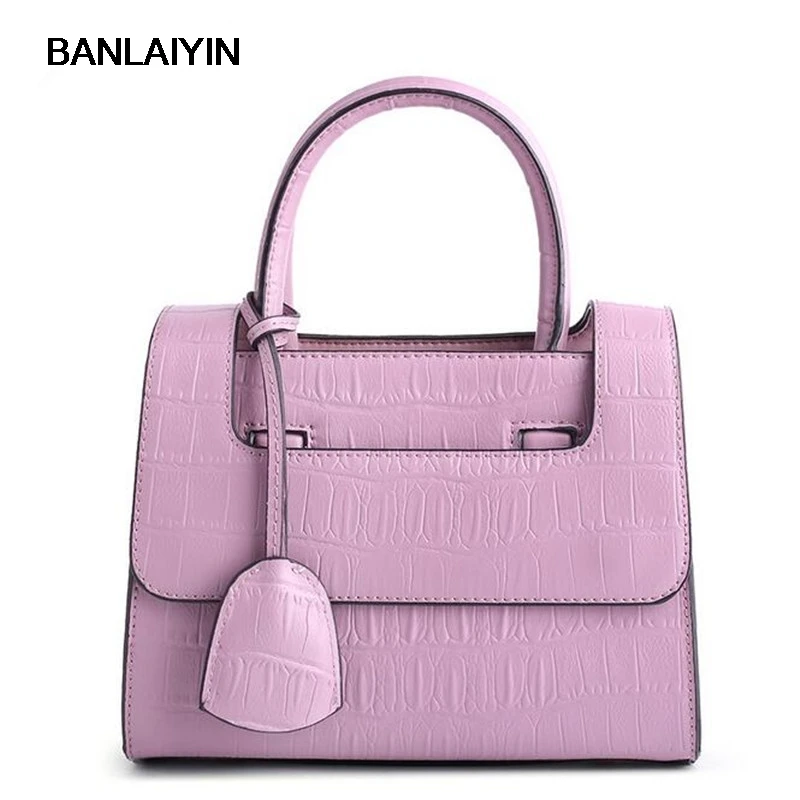 

Fashion Genuine Leather Women Handbag Cowhide Shoulder Bag Crocodile Pattern Brand Portable Bag Casual Tote Diagonal Package