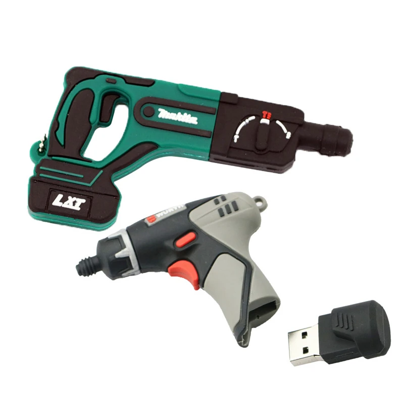 Электрическая Дрель PenDrive 4 ГБ USB Flash Drive 8 U Диск 16 32 64 2.0 Инструмент Memory Stick диск