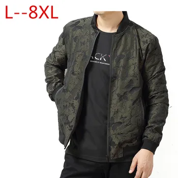 

8XL 6XL 5XL 4XL New Jacquard Bomber Jackets Men Luxury army green Black Grey Party Jacket Outfit Club Bar Coat Men Casaca Hombre