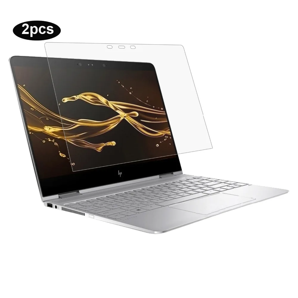 

Transparent 13.3 inch Laptop Screen Protector for HP Spectre x360 13 13-W Series Notebook HD Crystal Clear LCD Guard Film 2pc