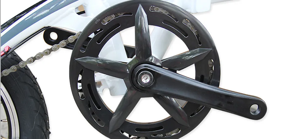 The new 14-inch aluminum alloy folding bike Ultralight JAVA X3 Double Brake bicycle