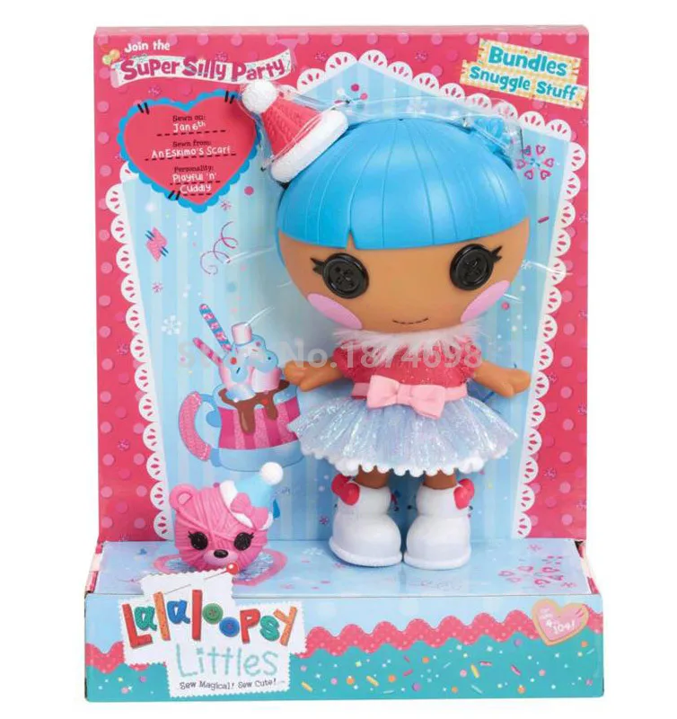 

New Lalaloopsy Littles Doll Large 20cm Deluxe Super Silly Party Bundles Snuggle Stuff Fashion Dolls Toys Girls Children Gifts