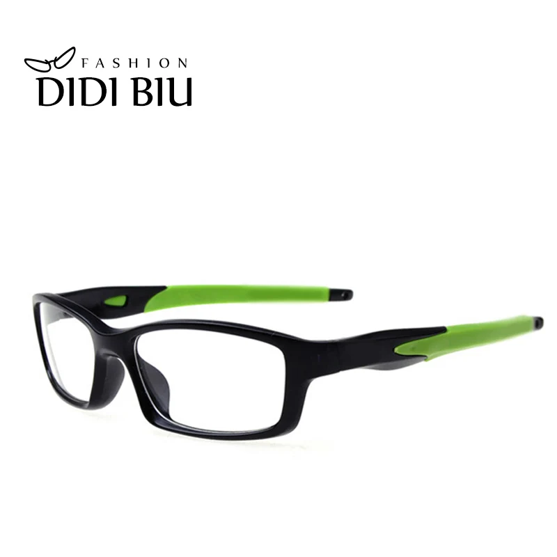 DIDI TR90 титановые очки, противовзрывные Повседневные очки, прямоугольные силиконовые прозрачные очки для глаз, оптические очки для близорукости, оправа U528