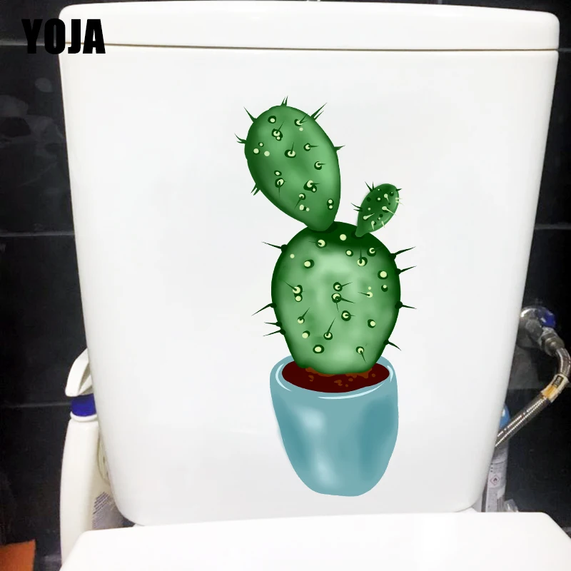 YOJA 9 5x21 5 см мультяшное растение детская комната настенная наклейка Зеленый