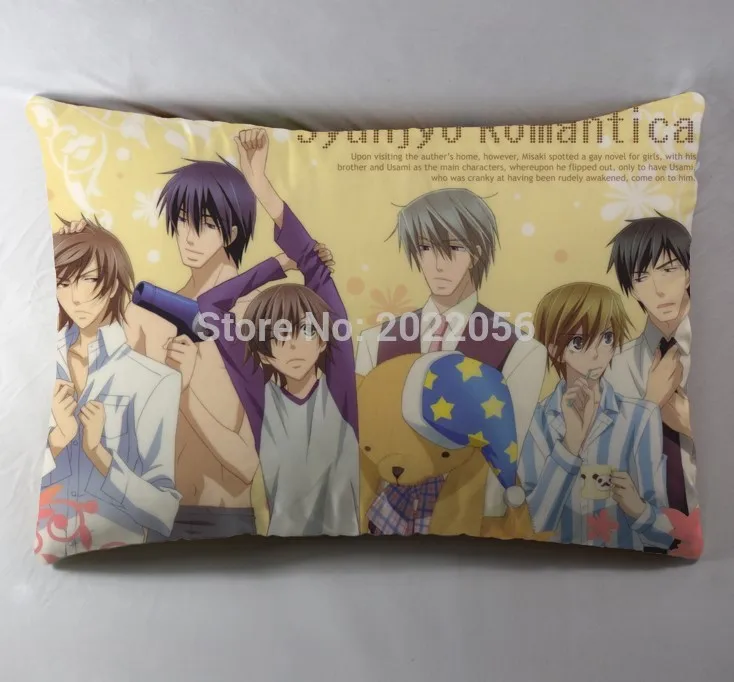 Аниме Манга junjou romantica 40*60 см наволочка для подушки сиденья постельные принадлежности Подушка 001 аккумулятор большой емкости