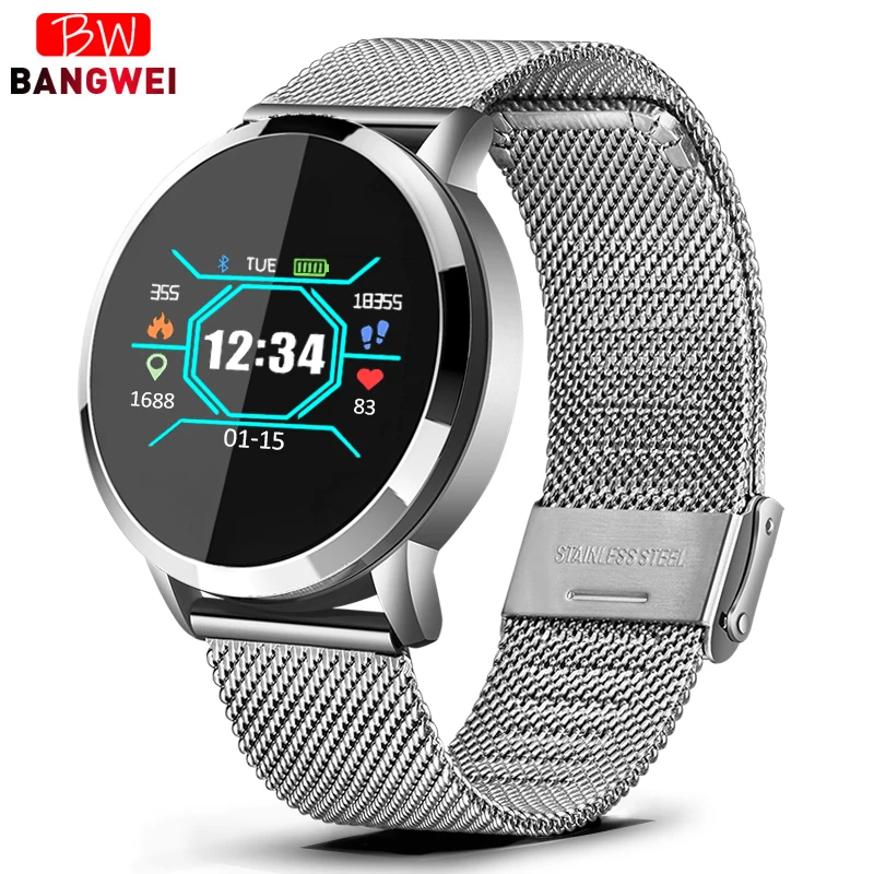

Smart Watch Men Women OLED Screen Heart Rate Monitor Blood Pressure Fitness tracker Sport Watch Smart bracelet For Android IOS