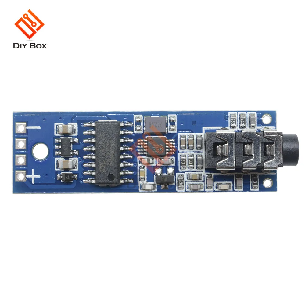 

Stereo Transmitter Module FM Phase-locked Loop Digital Wireless Radio Module MCU