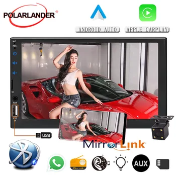 

Android 7 touch screen radio car for apple carplay Mirror Link MP5 Player Car Radio IOS multimedia Car Stereo Blutooth Autoradio