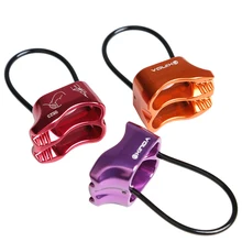 Professional Rappel ATC Belay Device Aluminum 25KN Descender Outdoor Camping & Hiking Rock Climbing Equipment gm climbing rappel ring for hammocks aluminum descender rings 25kn 5600lbs o ring for rescue rock climbing caving 10pcs