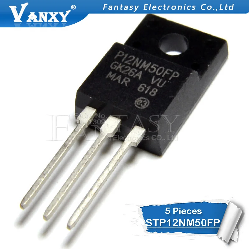 

5PCS STP12NM50FP TO-220F STP12NM50 TO220F 12NM50 TO-220 12NM50FP 500V 12A new original