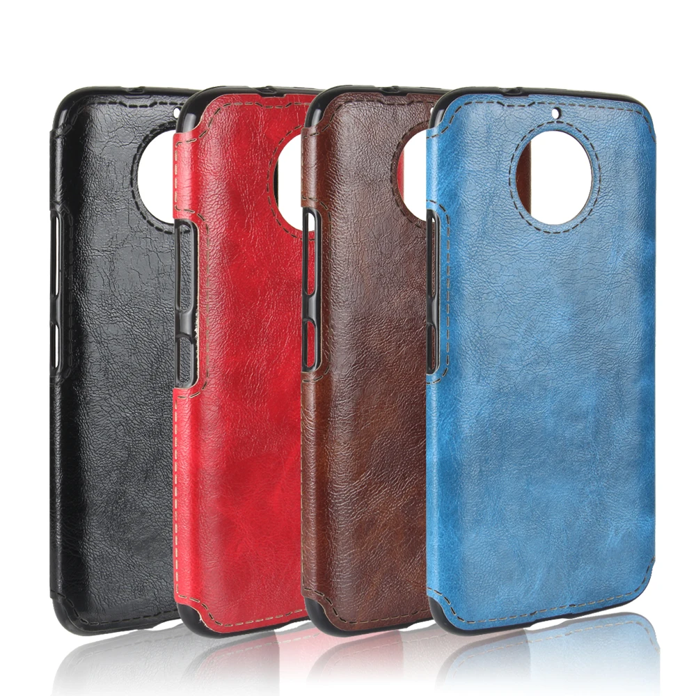 

For Motorola G5S Plus XT1802 Case Colored TPU+PC Leather Surface Soft Silicone Back Cover Case for Motorola Moto G5S Plus XT1805